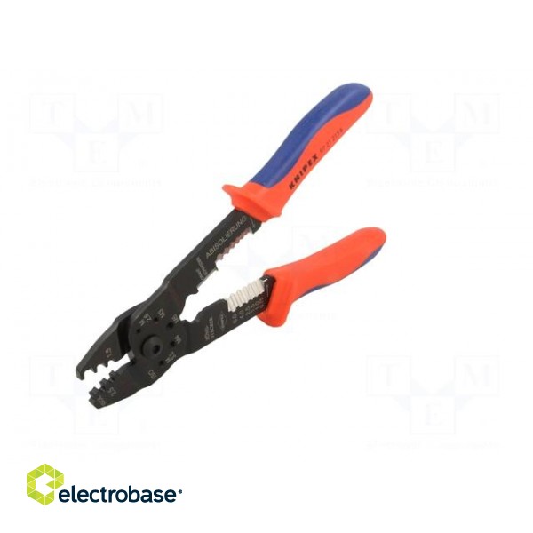 Tool: for crimping | non-insulated terminals,wire cutting | 230mm фото 5