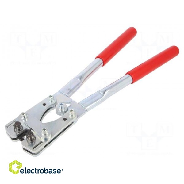 Tool: for crimping | ring tube terminal | 390x150x45mm image 1