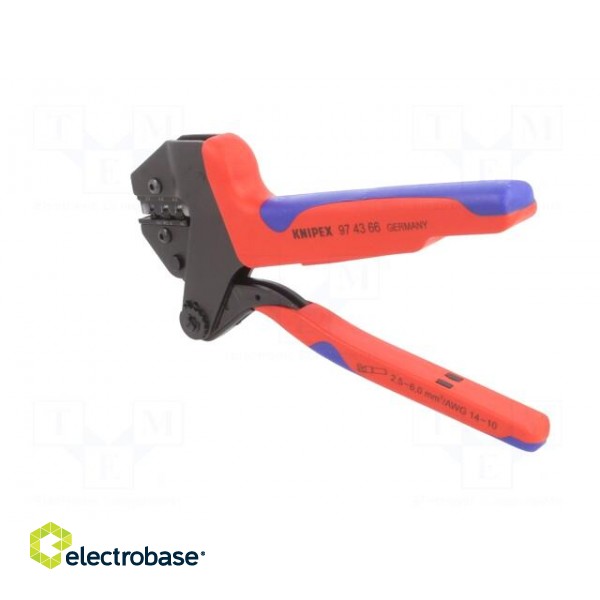 Tool: for crimping | solar connectors type MC4 | 0.5÷6mm2 image 6