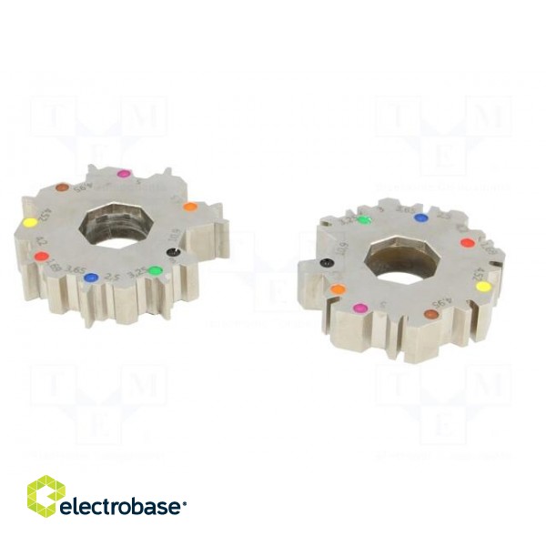 Spare part: crimping jaws for coaxial/RF connectors | steel image 3