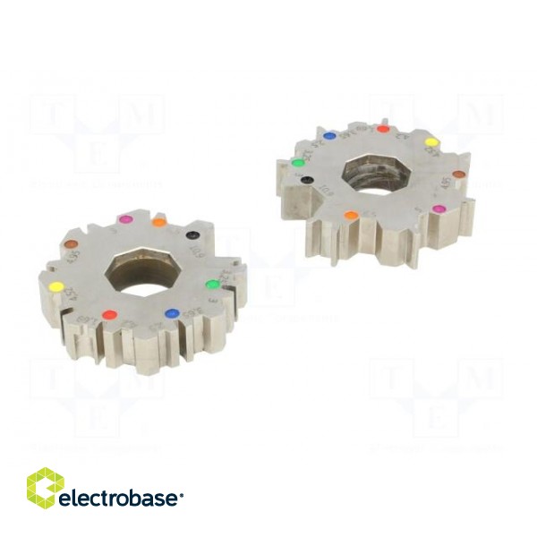 Spare part: crimping jaws for coaxial/RF connectors | steel фото 6
