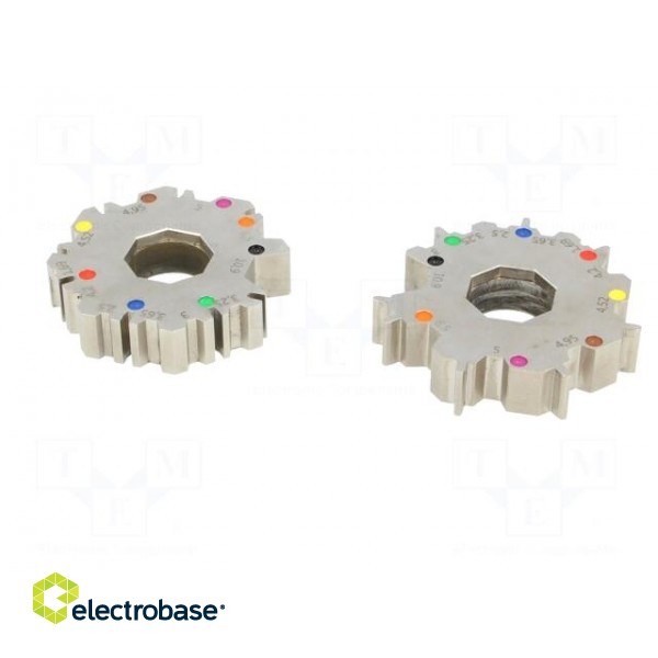 Spare part: crimping jaws for coaxial/RF connectors | steel фото 7