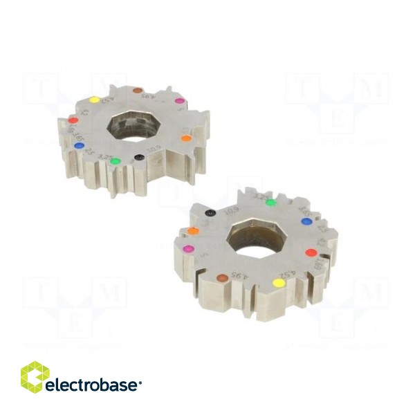 Spare part: crimping jaws for coaxial/RF connectors | steel image 4