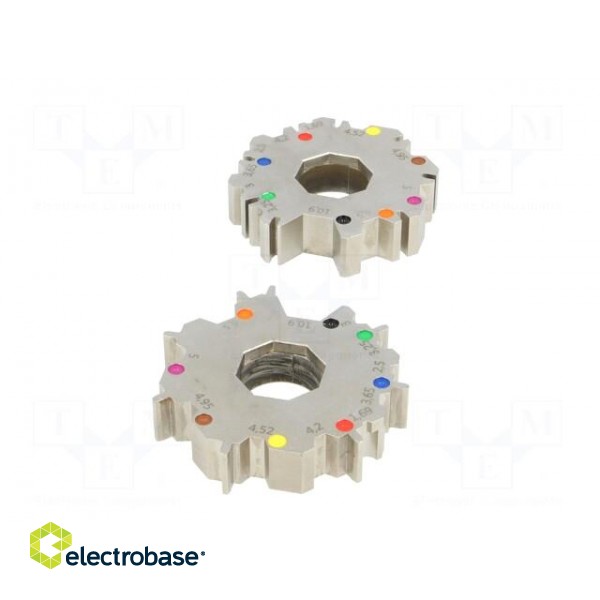 Spare part: crimping jaws for coaxial/RF connectors | steel фото 9