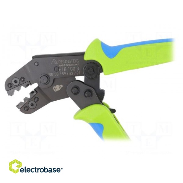 Tool: for crimping | coaxial connectors | PEW 8 фото 4