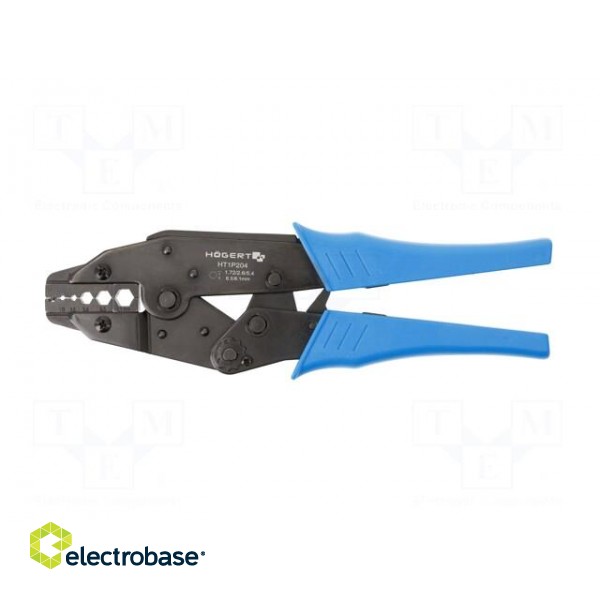 Tool: for crimping | coaxial connectors | 230mm | 1.72÷8.1mm2