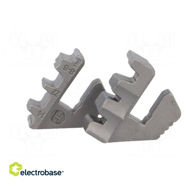 Crimping jaws | non-insulated terminals,terminals image 3