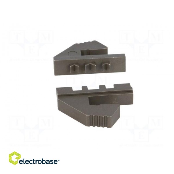 Crimping jaws | solar connectors type MC3 | 2,5mm2,4mm2,6mm2 image 3