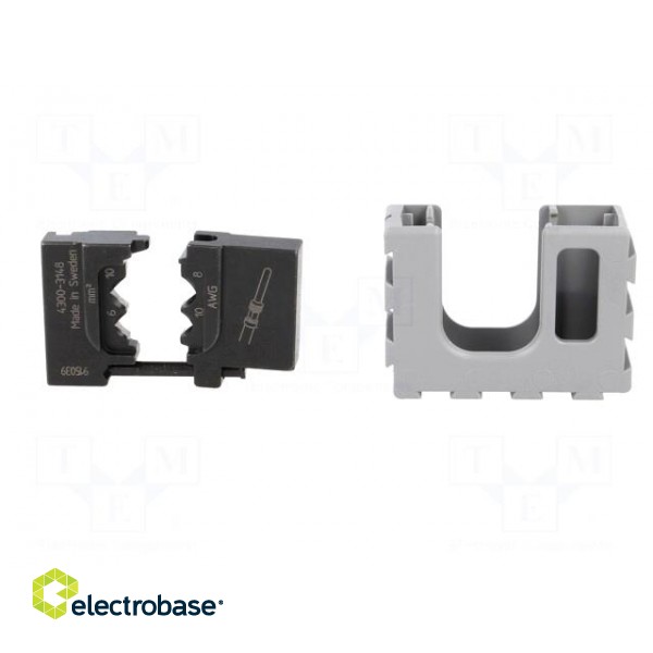 Crimping jaws | terminals | Application: PR.MCT3149 | 10mm2,6mm2 image 3