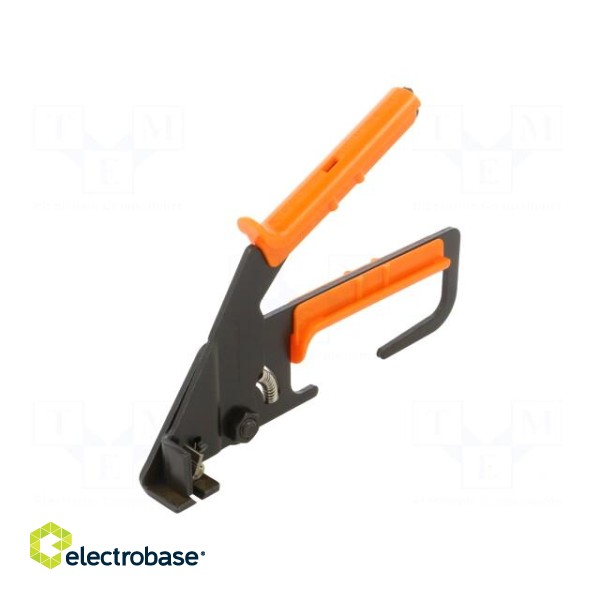Tool: mounting tool | cable ties | Material: plastic | 4.7÷12.7mm фото 1