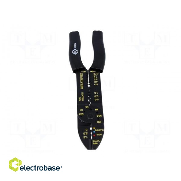 Tool: multifunction wire stripper and crimp tool | Wire: round image 9