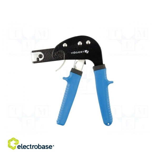 Tool: riveting press | plastic anchor