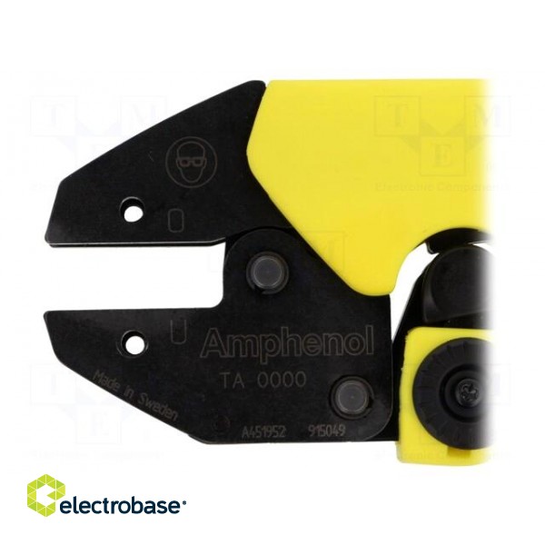 Tool: for crimping | C146,C16-3,RT360 | terminals | 6mm2 paveikslėlis 6