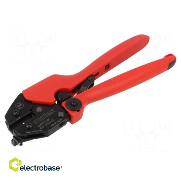 Tool: for crimping | insulated connectors | 26AWG÷24AWG image 1