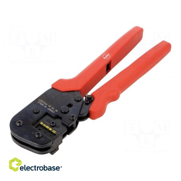 Tool: for crimping | MX150 | terminals | 22AWG÷14AWG image 1