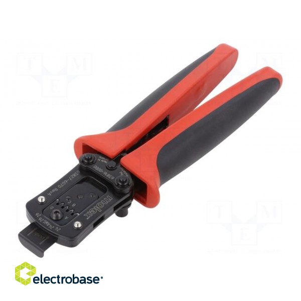 Tool: for crimping | Nano-Fit | terminals | 26AWG÷24AWG image 1