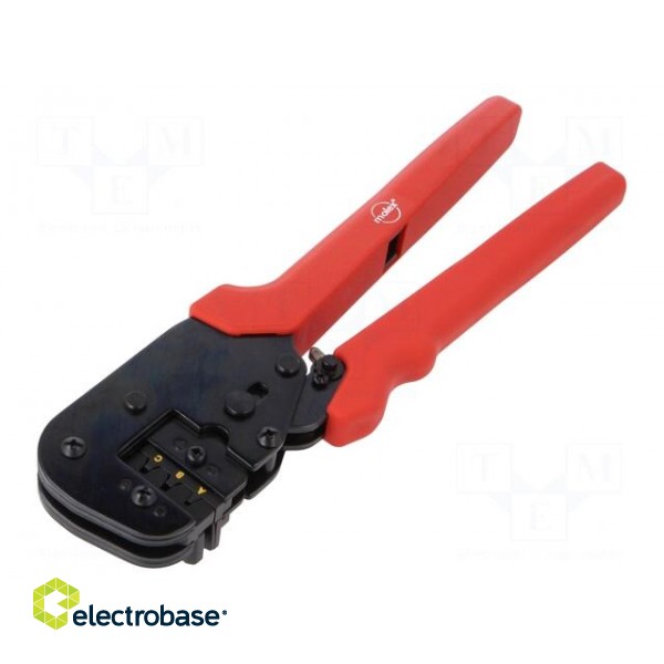 Tool: for crimping | terminals | 30AWG÷18AWG фото 1