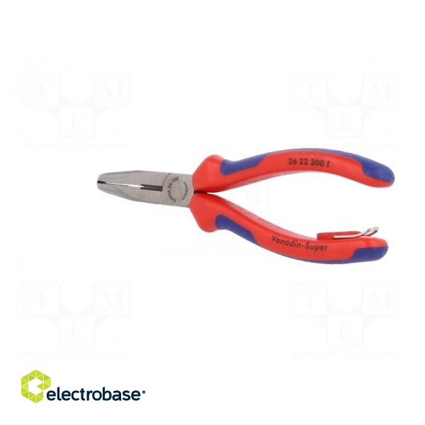 Pliers | for gripping and cutting,half-rounded nose paveikslėlis 8