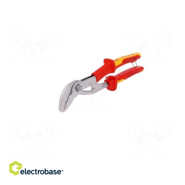 Pliers | insulated,adjustable | for working at height | 250mm | 397g фото 5