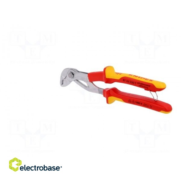 Pliers | insulated,adjustable | for working at height | 250mm | 397g фото 7