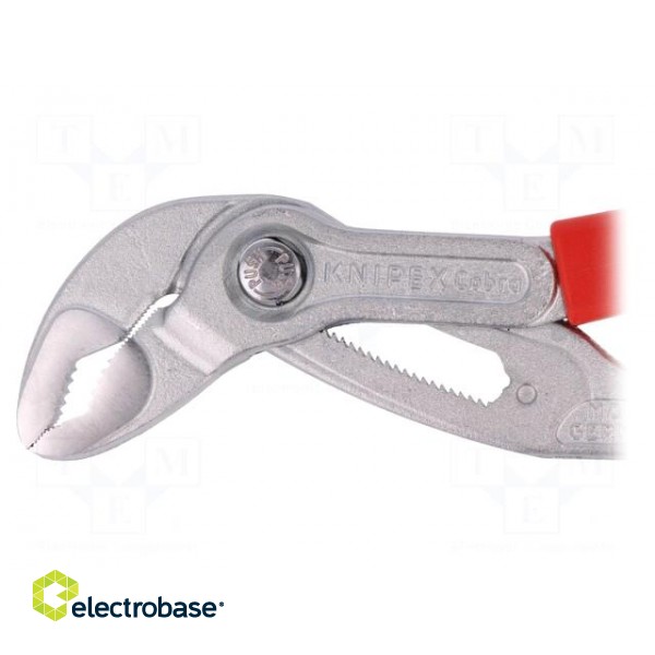 Pliers | insulated,adjustable | for working at height | 250mm | 397g paveikslėlis 3