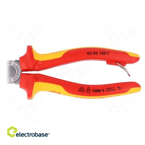 Pliers | insulated,universal | for working at height | 180mm paveikslėlis 2