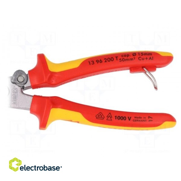 Pliers | insulated,universal | for working at height | 200mm | 1kVAC image 4
