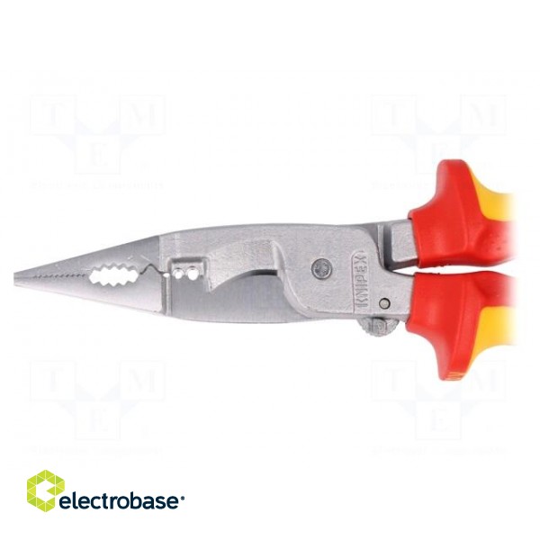 Pliers | insulated,universal | for working at height | 200mm | 1kVAC фото 3