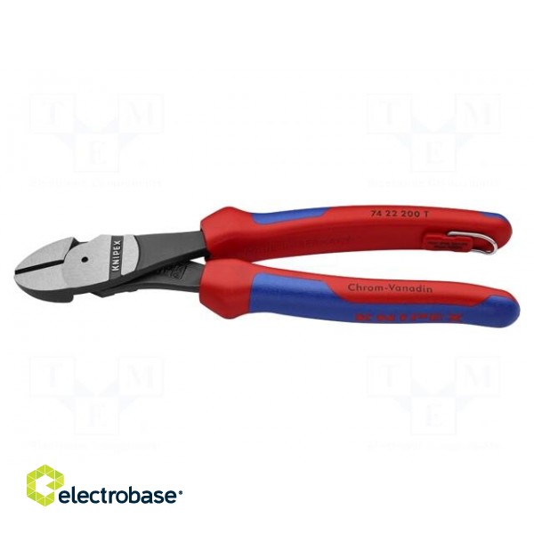 Pliers | side,cutting | 200mm | Features: high leverage