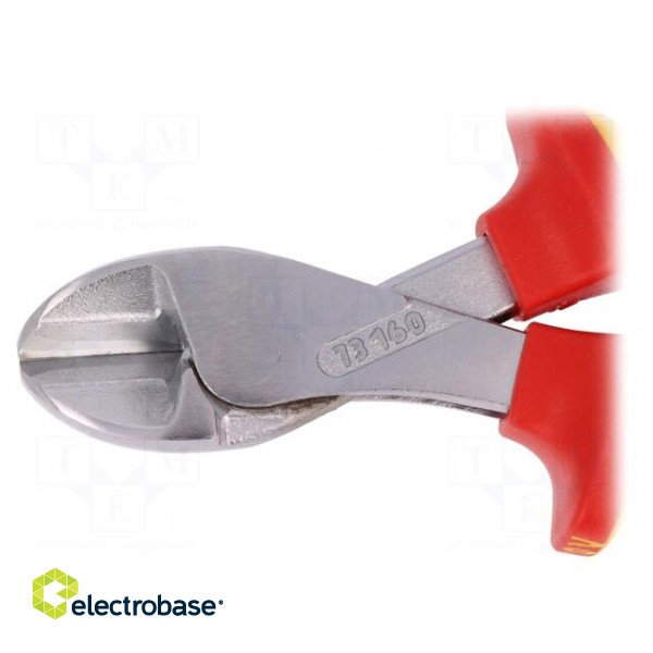 Pliers | insulated,side,cutting | for working at height | 160mm image 4