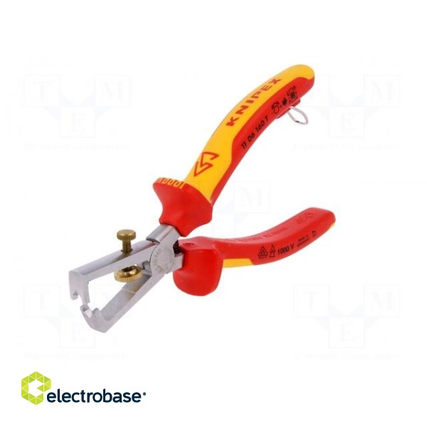 Stripping tool | 1kVAC | 10mm2 | 7AWG | 5mm | Wire: round image 5