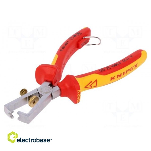 Stripping tool | 1kVAC | 10mm2 | 7AWG | 5mm | Wire: round image 1