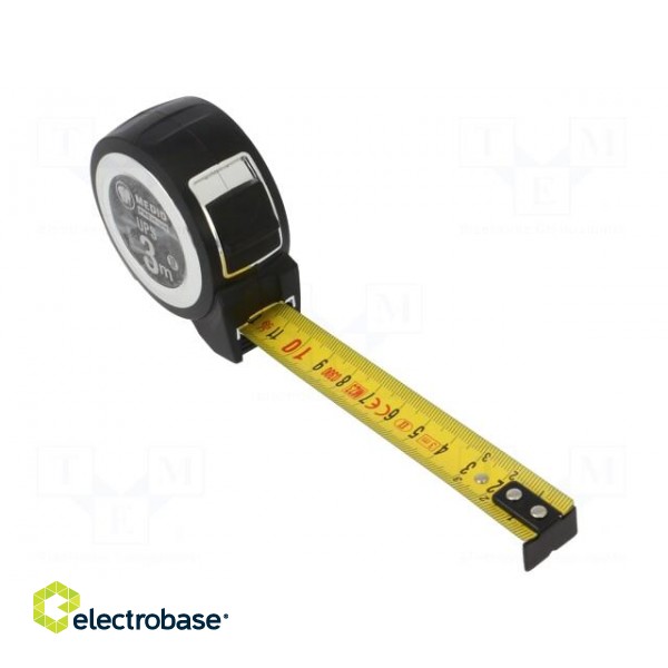 Measuring tape | L: 3m | Width: 19mm фото 1