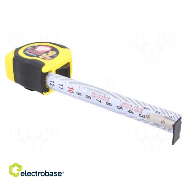 Measuring tape | L: 3m | Width: 19mm | Enclos.mat: ABS,elastolan paveikslėlis 2