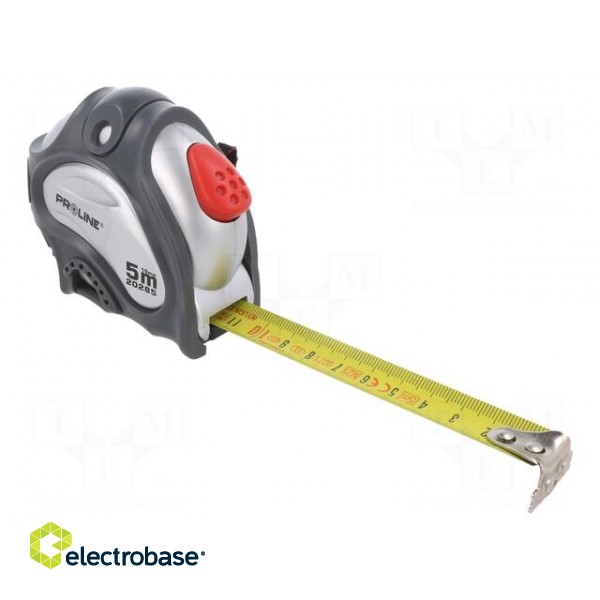 Measuring tape | L: 5m | Width: 19mm | Class: II image 1