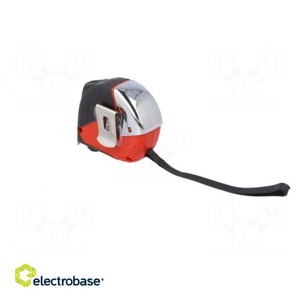 Measuring tape | L: 5m | Width: 19mm | Enclos.mat: ABS,metal | Class: II image 4