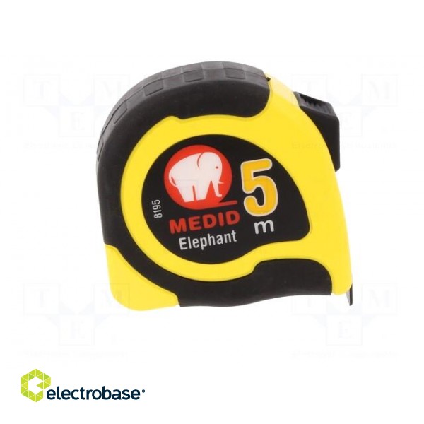 Measuring tape | L: 5m | Width: 19mm | Enclos.mat: ABS,rubber image 7