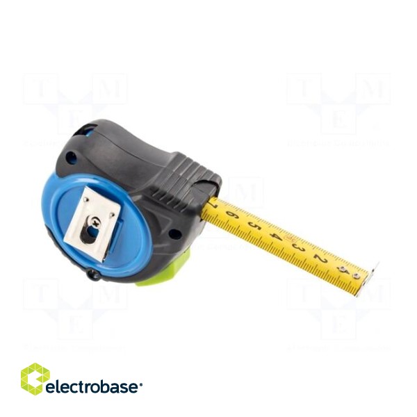 Measuring tape | L: 8m | Width: 25mm | Class: II | double-sided