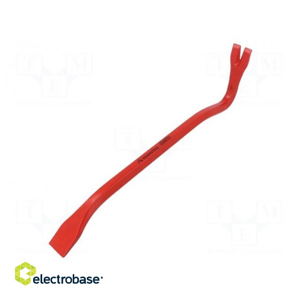 Clamp | flat tip | L: 400mm | W: 18mm | for nails | tool steel | crowbar image 2