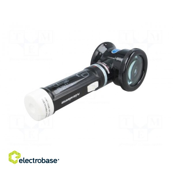 Hand magnifier | Mag: x5 | Lens diam: 50mm | Illumin: LED фото 3
