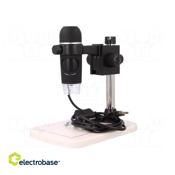 Digital microscope | Mag: x10÷x300 | 90g | Interface: USB 2.0 фото 8