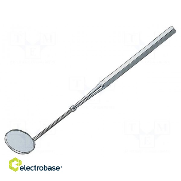 Inspection mirror | Dia: 30mm | Features: nickel, polished coating