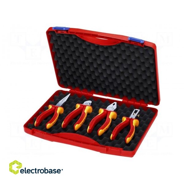 Kit: for assembly work | for electricians | bag | 4pcs.