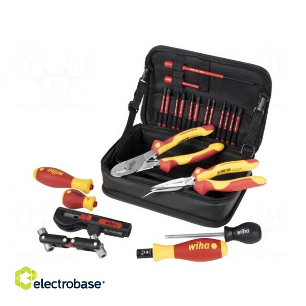 Kit: general purpose | for electricians | Kind: insulated | 23pcs.