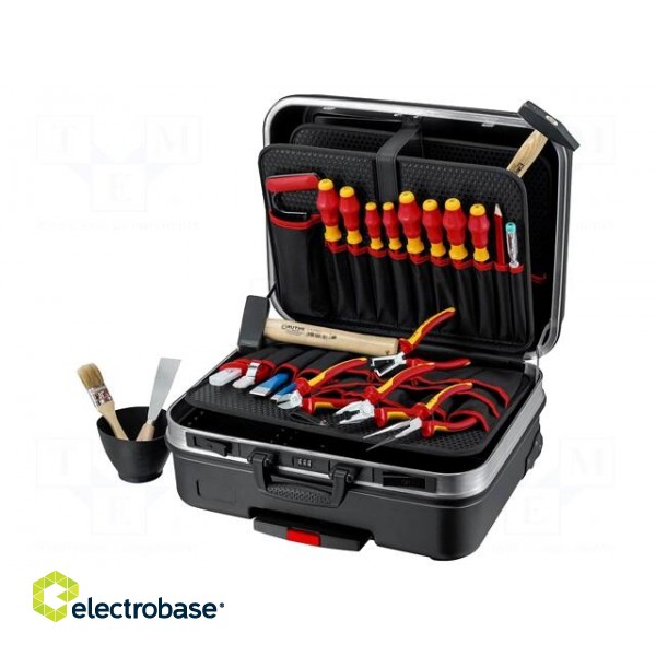 Kit: general purpose | for electricians | case | 24pcs. image 1