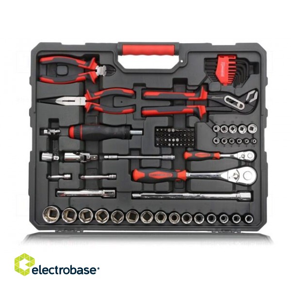 Kit: keys | Pcs: 110 | 1/4" Phillips bit: PH0,PH1,PH2,PH3 x2 image 4