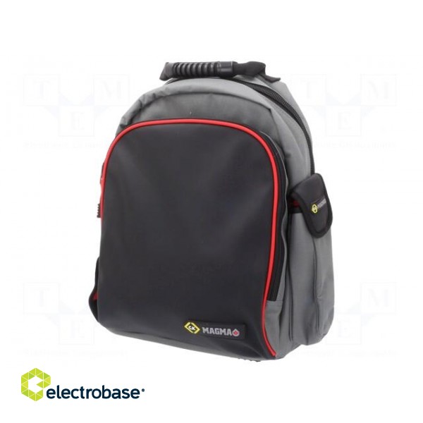 Bag: tool rucksack | 380x420x250mm | polyester | C.K MAGMA image 1