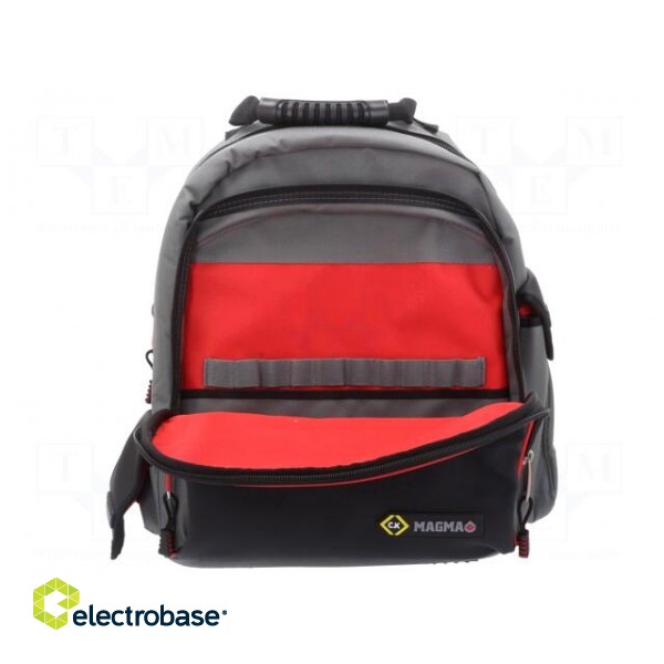 Bag: tool rucksack | 380x420x250mm | polyester | C.K MAGMA image 2