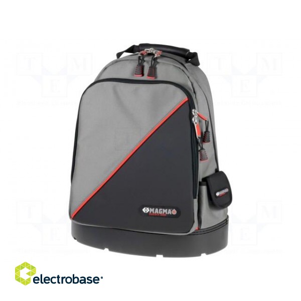 Bag: tool rucksack | 400x470x250mm | polyester | C.K MAGMA image 1