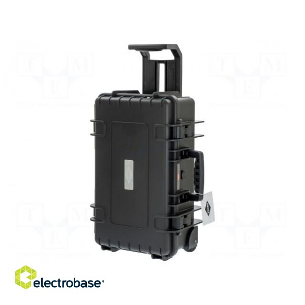 Suitcase: tool case on wheels | 350x550x225mm | Robust26 фото 1